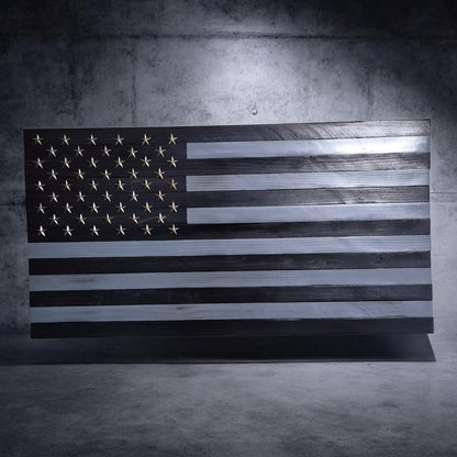 Handmade American Flag Display (37" x 19.5")