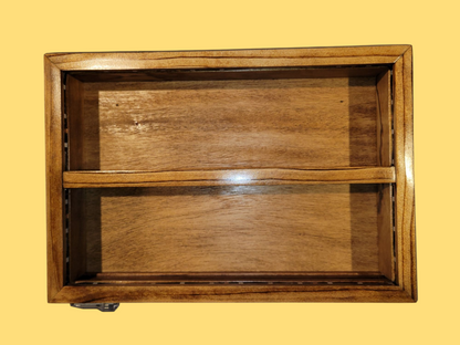 Premium Handcrafted - Hockey Puck Display Case, Compact Size (8 Puck)