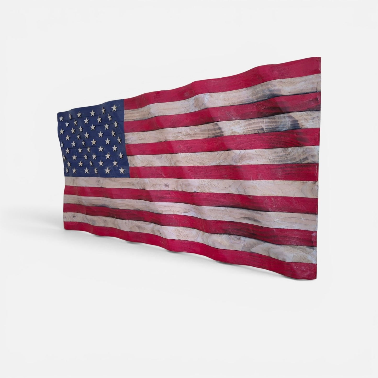 Handmade American Flag Display (37" x 19.5")
