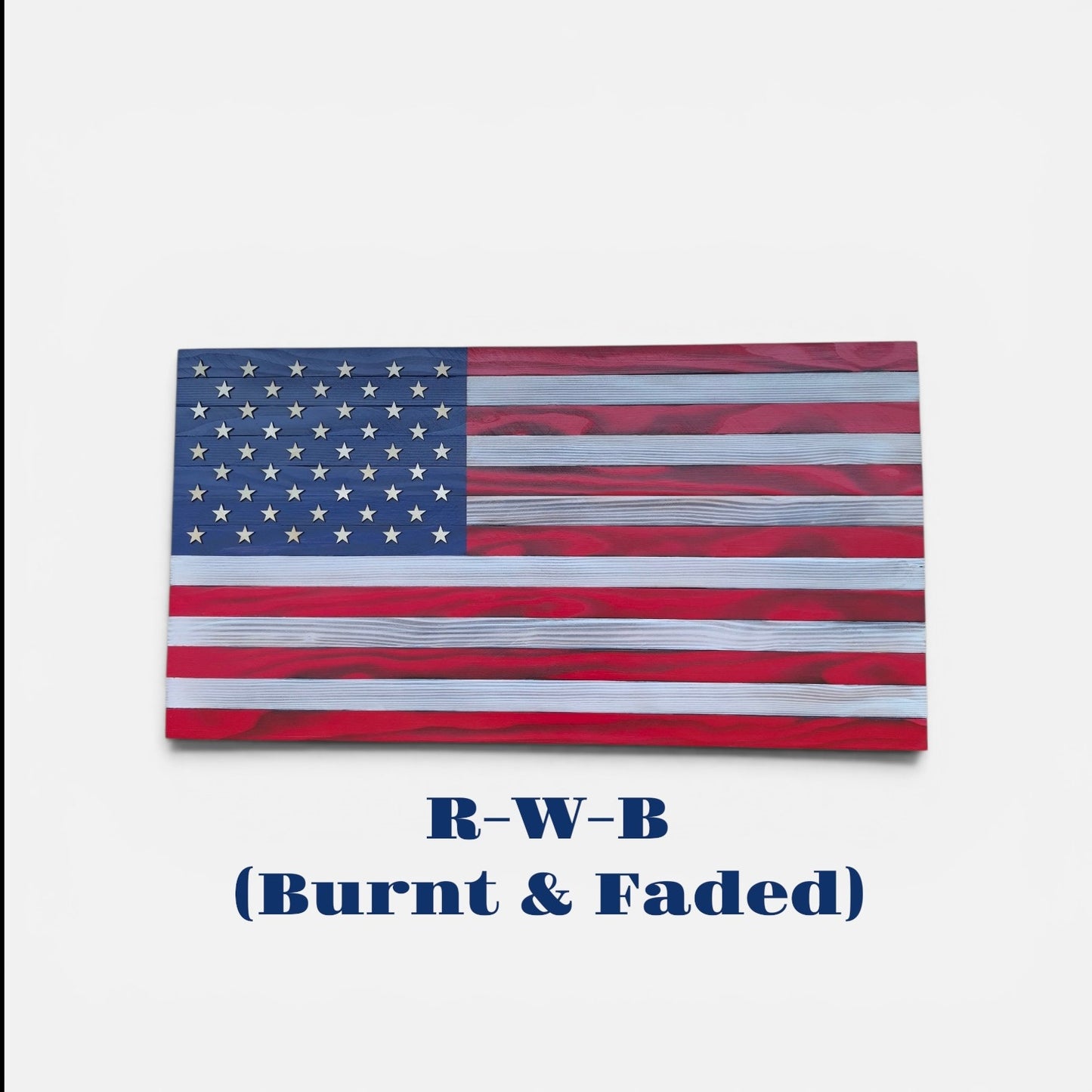 Handmade American Flag Display (37" x 19.5")