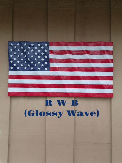 Handmade American Flag Display (37" x 19.5")